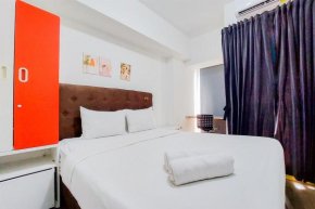 Modern Studio Apartment M-Town Residence near Shopping Mall By Travelio